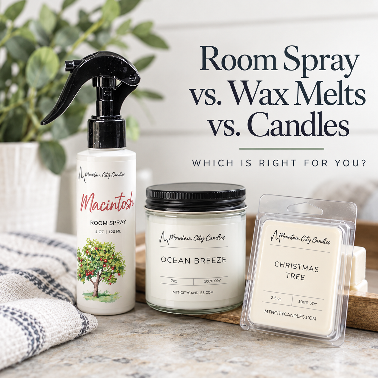 Room Spray vs. Wax Melts vs. Candles: Which Is Best?